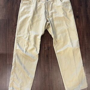 Patagonia Pants Mens 40X33 Khaki Hemp Overstone Straight Outdoor Lightweight